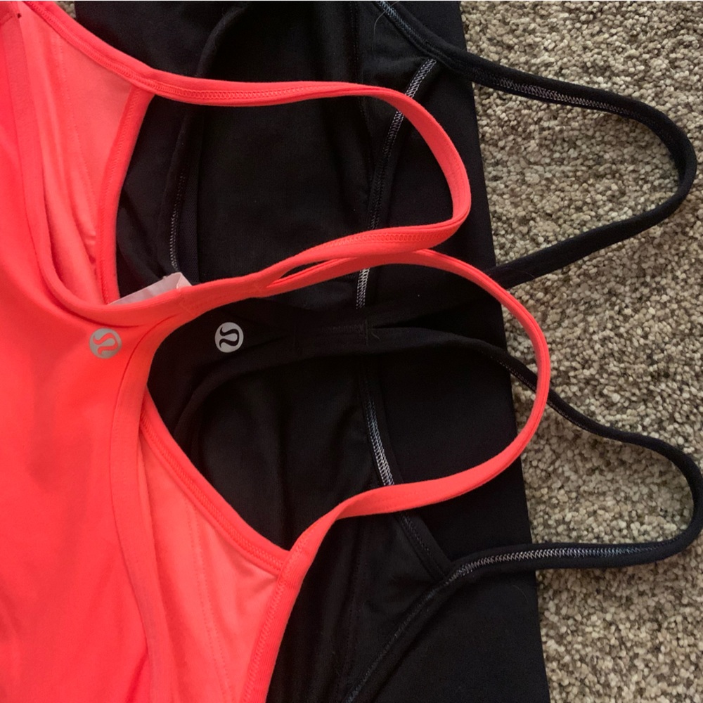Lot of Two Lululemon Athletica Size 10 Tank tops